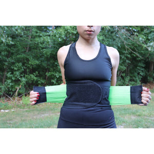 Sports Sauna Waist Trainer For Women, Waist Slimming Belt, Waist Cincher, Waist Girdle, Back Support Belt - Image Diva