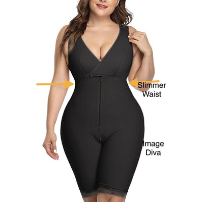 Image Diva Ultimate Seamless Full Body Control Bodysuit Firming Slimming Shapewear_IMG_87241