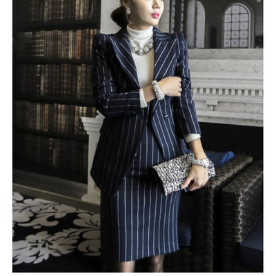 Image Diva Women Striped Spring Fall/Autumn Winter Fashion_IMG_9101