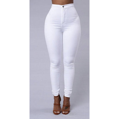 Image Diva High Stretch High Waist Skinny Body_SkinnyPantsWhite