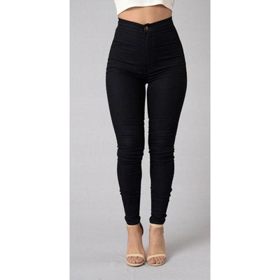 Image Diva High Stretch High Waist_SkinnypantsBlack.